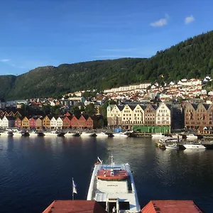 With Beautiful View To Bryggen , Bergen Norway